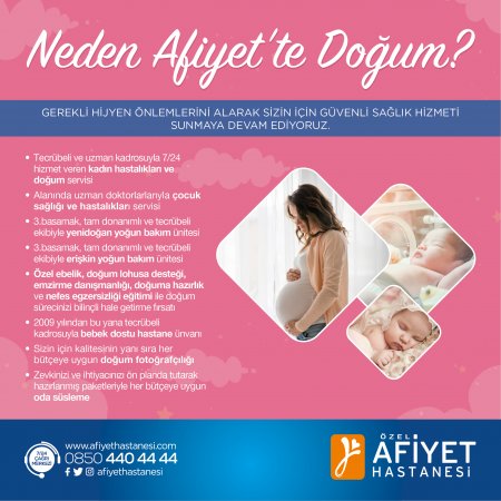 Neden Afiyet'te Doğum?